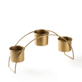 Aberto Design GED-012 Accesorio Decorativo de Metal Dorado